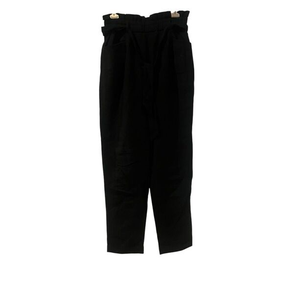 Zara black high waisted pull on pants. Size xs - Picture 1 of 7